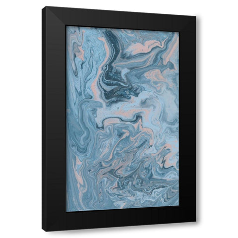 Unconfined I Black Modern Wood Framed Art Print by Moore, Regina