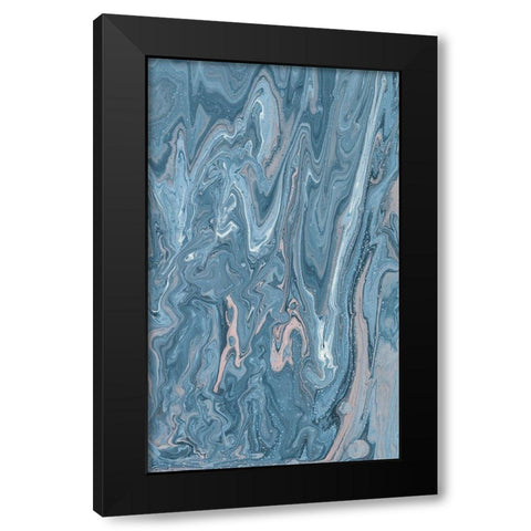 Unconfined II Black Modern Wood Framed Art Print by Moore, Regina