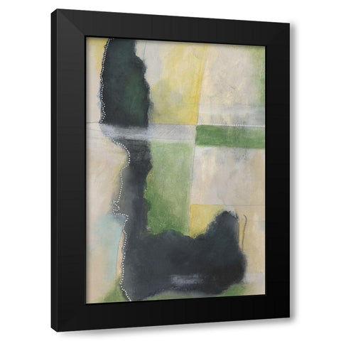 Meditative View II Black Modern Wood Framed Art Print by Moore, Regina
