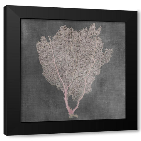 Natural Sea Fan I Black Modern Wood Framed Art Print by Vision Studio