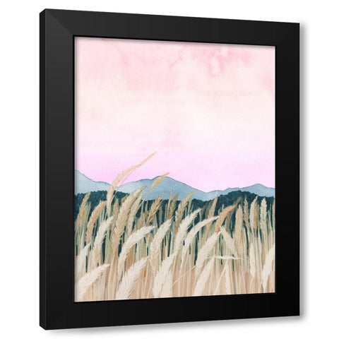 Wheaten Dawn I Black Modern Wood Framed Art Print by Popp, Grace