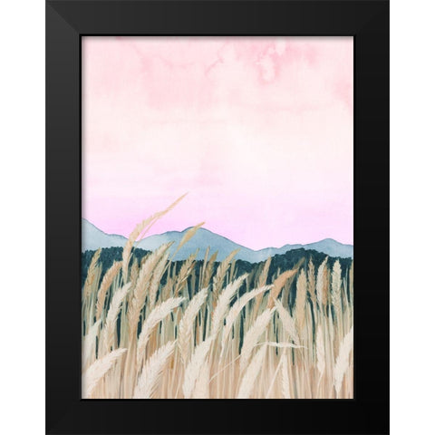 Wheaten Dawn I Black Modern Wood Framed Art Print by Popp, Grace