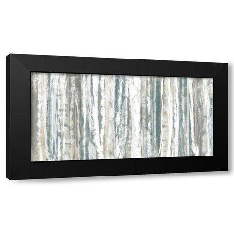 Treeline Strata I Black Modern Wood Framed Art Print by Goldberger, Jennifer