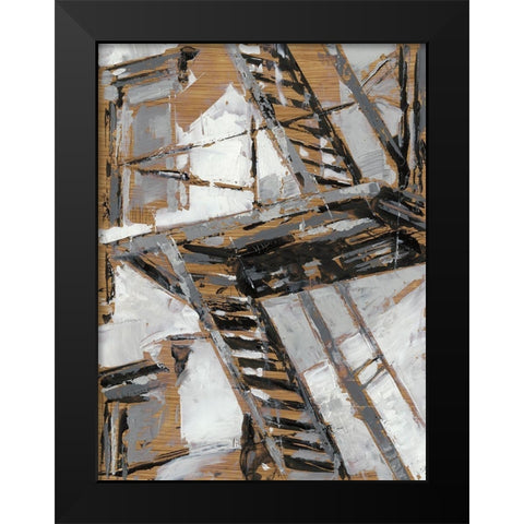 Escape I Black Modern Wood Framed Art Print by Harper, Ethan