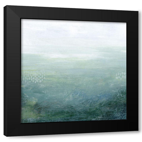 Lighthouse Mist II Black Modern Wood Framed Art Print by Popp, Grace