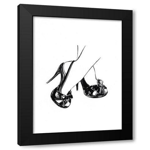 Black Heels II Black Modern Wood Framed Art Print with Double Matting by Harper, Ethan