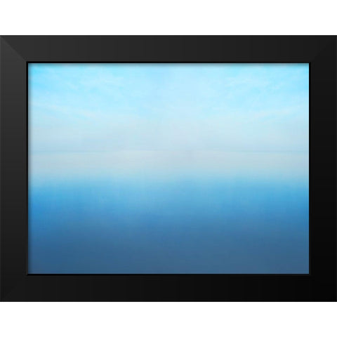Seascape Photo V Black Modern Wood Framed Art Print by McLoughlin, James