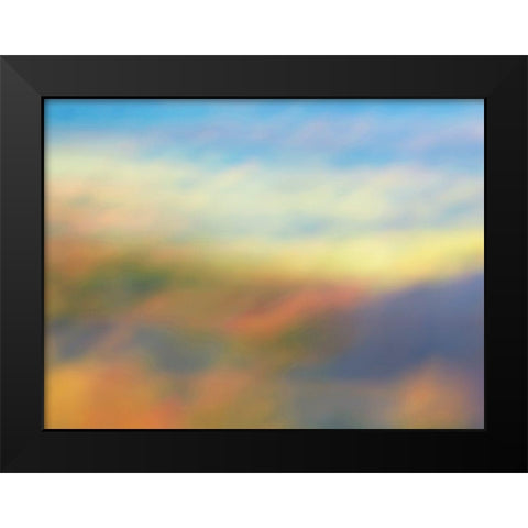 Soft Landscape I Black Modern Wood Framed Art Print by McLoughlin, James