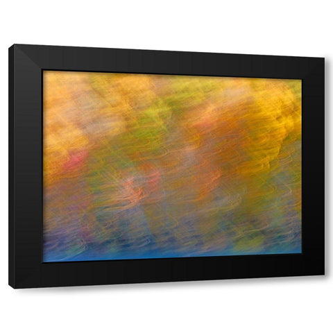 Soft Landscape XI Black Modern Wood Framed Art Print with Double Matting by McLoughlin, James