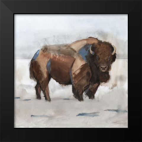 Lodge Guardian I Black Modern Wood Framed Art Print by Green, Jacob