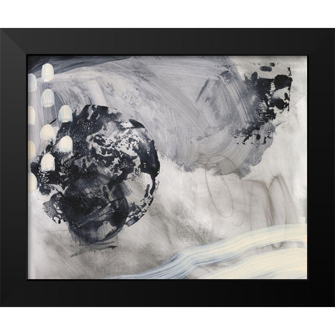 Astral Plane I Black Modern Wood Framed Art Print by Green, Jacob