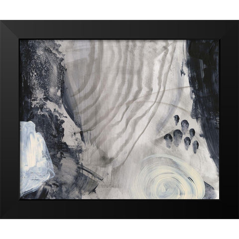 Astral Plane III Black Modern Wood Framed Art Print by Green, Jacob