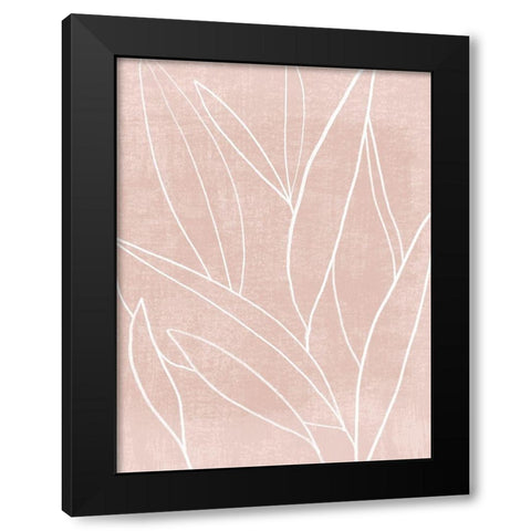 Mauve Magic II Black Modern Wood Framed Art Print by Popp, Grace