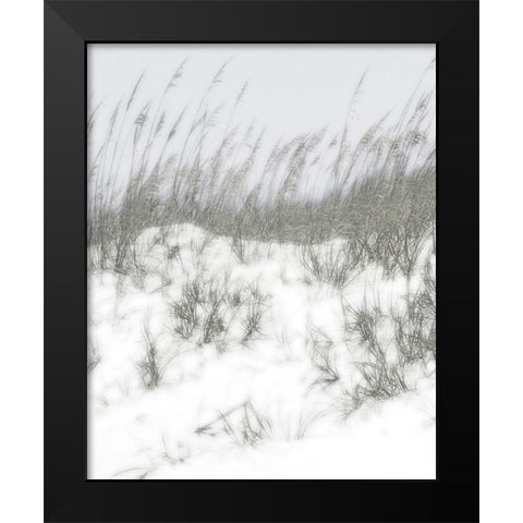 Lush Dunes V Black Modern Wood Framed Art Print by Chandler, Sharon