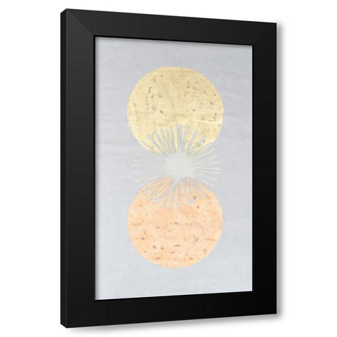 Retrograde Black Modern Wood Framed Art Print by Lam, Vanna