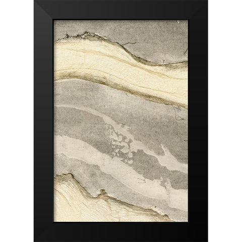 Flux IV Black Modern Wood Framed Art Print by Lam, Vanna
