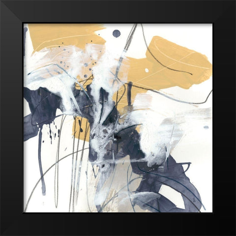 Centralen I Black Modern Wood Framed Art Print by Vess, June Erica