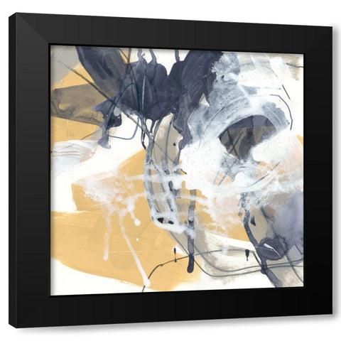 Centralen III Black Modern Wood Framed Art Print by Vess, June Erica