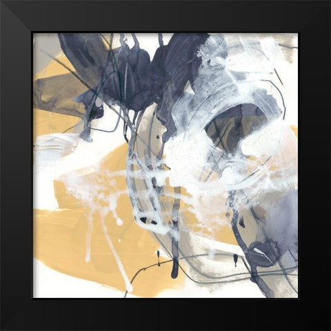 Centralen III Black Modern Wood Framed Art Print by Vess, June Erica