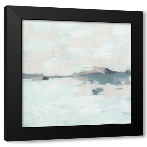 Coast Formation I Black Modern Wood Framed Art Print by Vess, June Erica