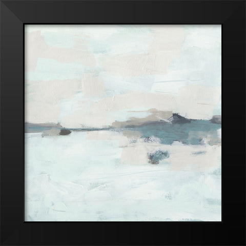 Coast Formation I Black Modern Wood Framed Art Print by Vess, June Erica