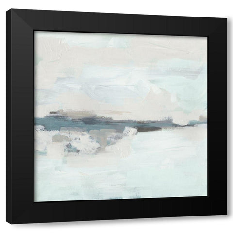 Coast Formation II Black Modern Wood Framed Art Print by Vess, June Erica