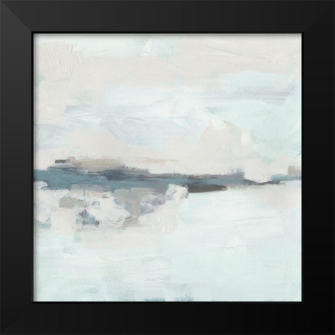 Coast Formation II Black Modern Wood Framed Art Print by Vess, June Erica