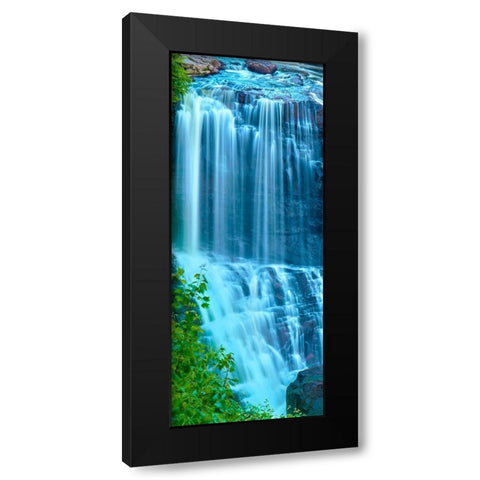 Vertical Water I Black Modern Wood Framed Art Print by McLoughlin, James