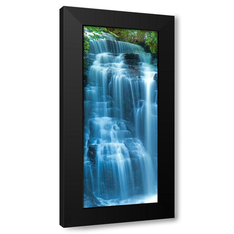 Vertical Water VI Black Modern Wood Framed Art Print by McLoughlin, James