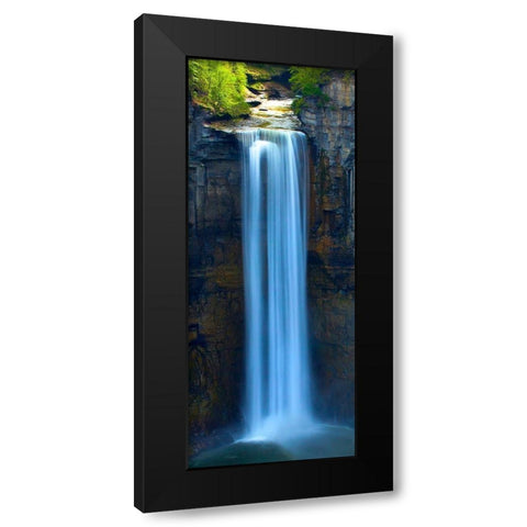 Vertical Water VII Black Modern Wood Framed Art Print by McLoughlin, James