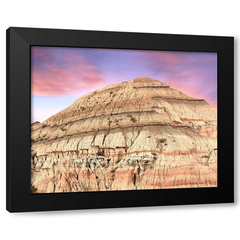 Badlands I Black Modern Wood Framed Art Print by McLoughlin, James