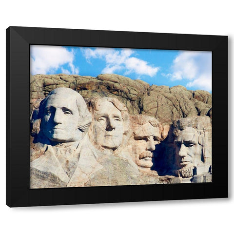 Badlands VII Black Modern Wood Framed Art Print by McLoughlin, James