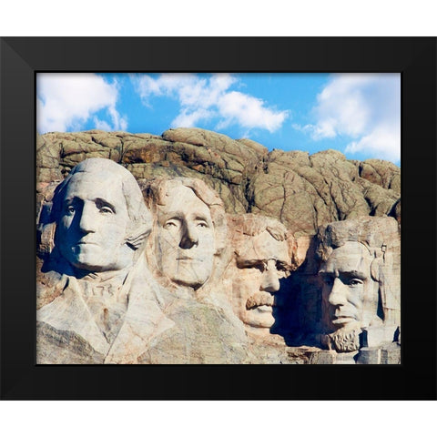 Badlands VII Black Modern Wood Framed Art Print by McLoughlin, James