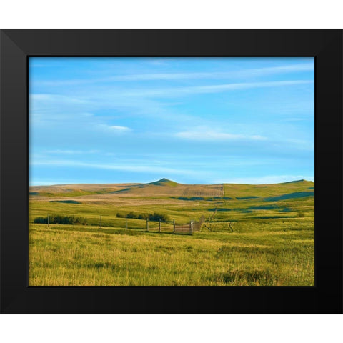 Western Landscape Photo III Black Modern Wood Framed Art Print by McLoughlin, James