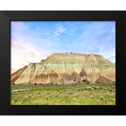 Western Landscape Photo IV Black Modern Wood Framed Art Print by McLoughlin, James