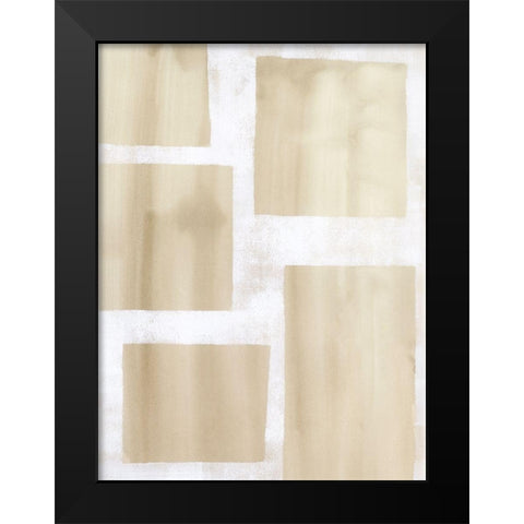 Moving Boxes II Black Modern Wood Framed Art Print by Popp, Grace