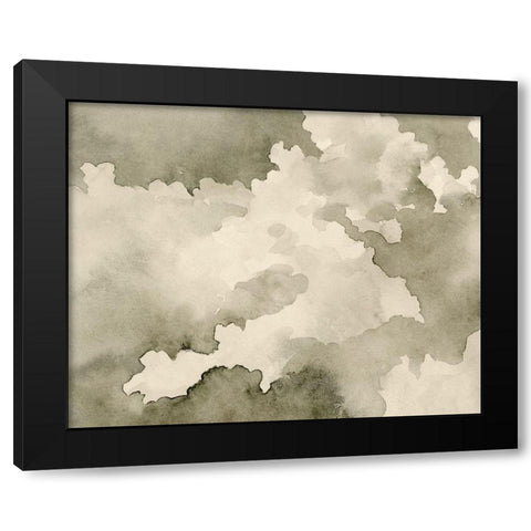 Antique Sky III Black Modern Wood Framed Art Print with Double Matting by Caroline, Emma