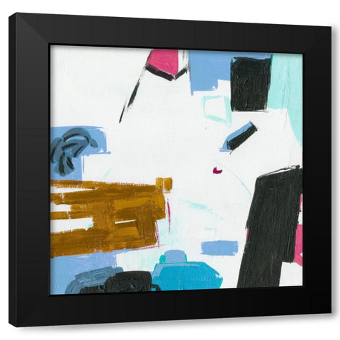 Sunny Winter Day III Black Modern Wood Framed Art Print with Double Matting by Wang, Melissa