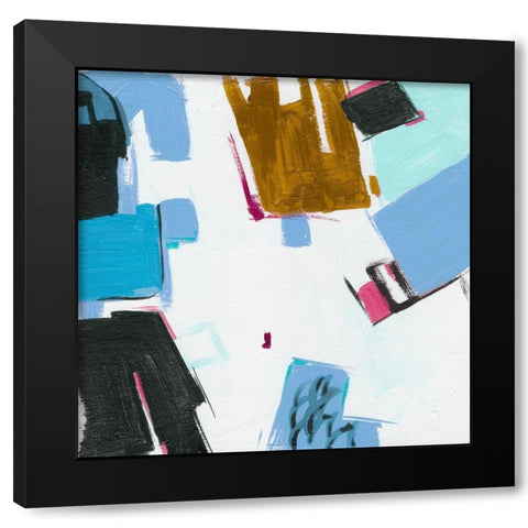 Sunny Winter Day IV Black Modern Wood Framed Art Print with Double Matting by Wang, Melissa