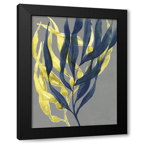 Kelp Embrace II Black Modern Wood Framed Art Print by Goldberger, Jennifer