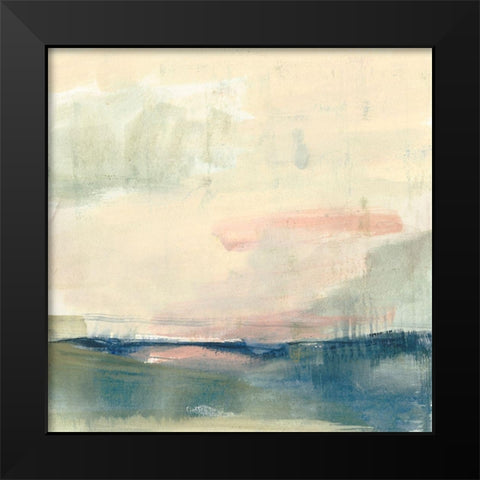 Coastline Vignette II Black Modern Wood Framed Art Print by Goldberger, Jennifer