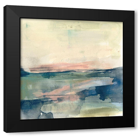 Coastline Vignette IV Black Modern Wood Framed Art Print by Goldberger, Jennifer