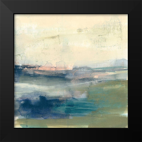 Coastline Vignette V Black Modern Wood Framed Art Print by Goldberger, Jennifer