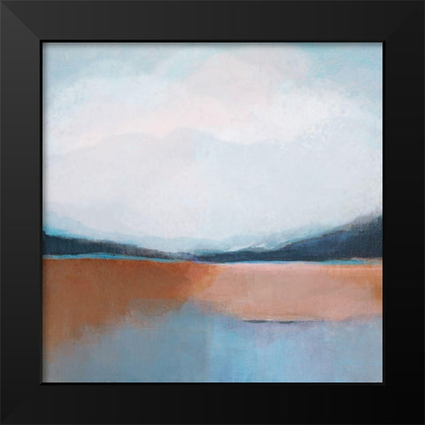 Dune Lake II Black Modern Wood Framed Art Print by Jerry, Alison