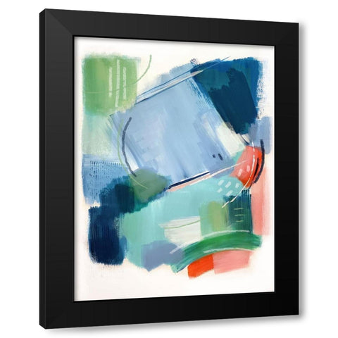 Lake House I Black Modern Wood Framed Art Print with Double Matting by Jerry, Alison