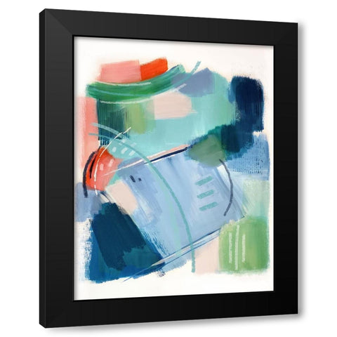 Lake House II Black Modern Wood Framed Art Print by Jerry, Alison