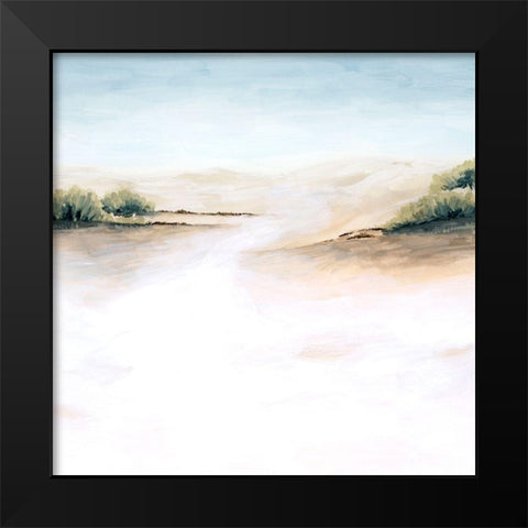 Faded Dunes II Black Modern Wood Framed Art Print by Popp, Grace