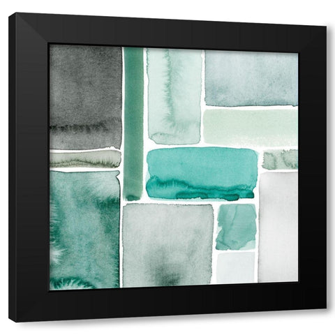 Mist and Mend I Black Modern Wood Framed Art Print with Double Matting by Popp, Grace