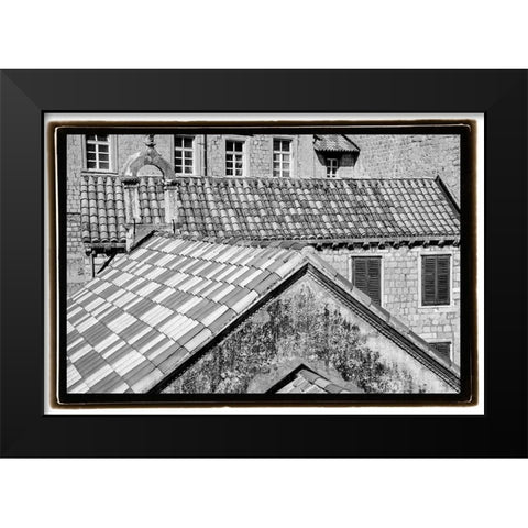 Dubrovnik, Croatia IV Black Modern Wood Framed Art Print by DeNardo, Laura