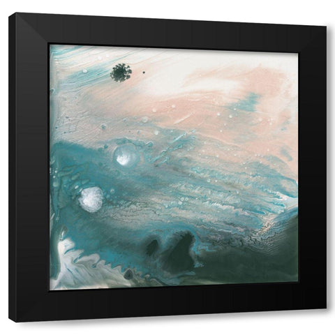 Supernatural II Black Modern Wood Framed Art Print with Double Matting by Ludwig, Alicia